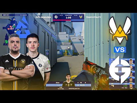 VITALITY VS EVIL GENIUSES - Highlights Group B lower bracket final Blast Premier Springs Groups 2021