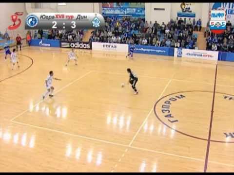 Futsal Championship of Russian Gazprom Ugra 2x3 Dínamo