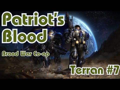 Starcraft Brood War || Co-Op Campaign || Patriot's Blood - Terran - Mission 7 || NO COMMENTARY