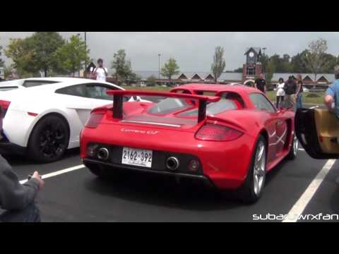 EPIC Supercar Rev Battle!!! LFA, CGT, Aventador, LP560 and R8 V10!