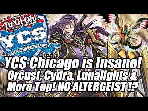 YCS Chicago is INSANE! NO ALTERGEIST TOP!? Orcust, Lunalight, Cyber Dragons & More!?