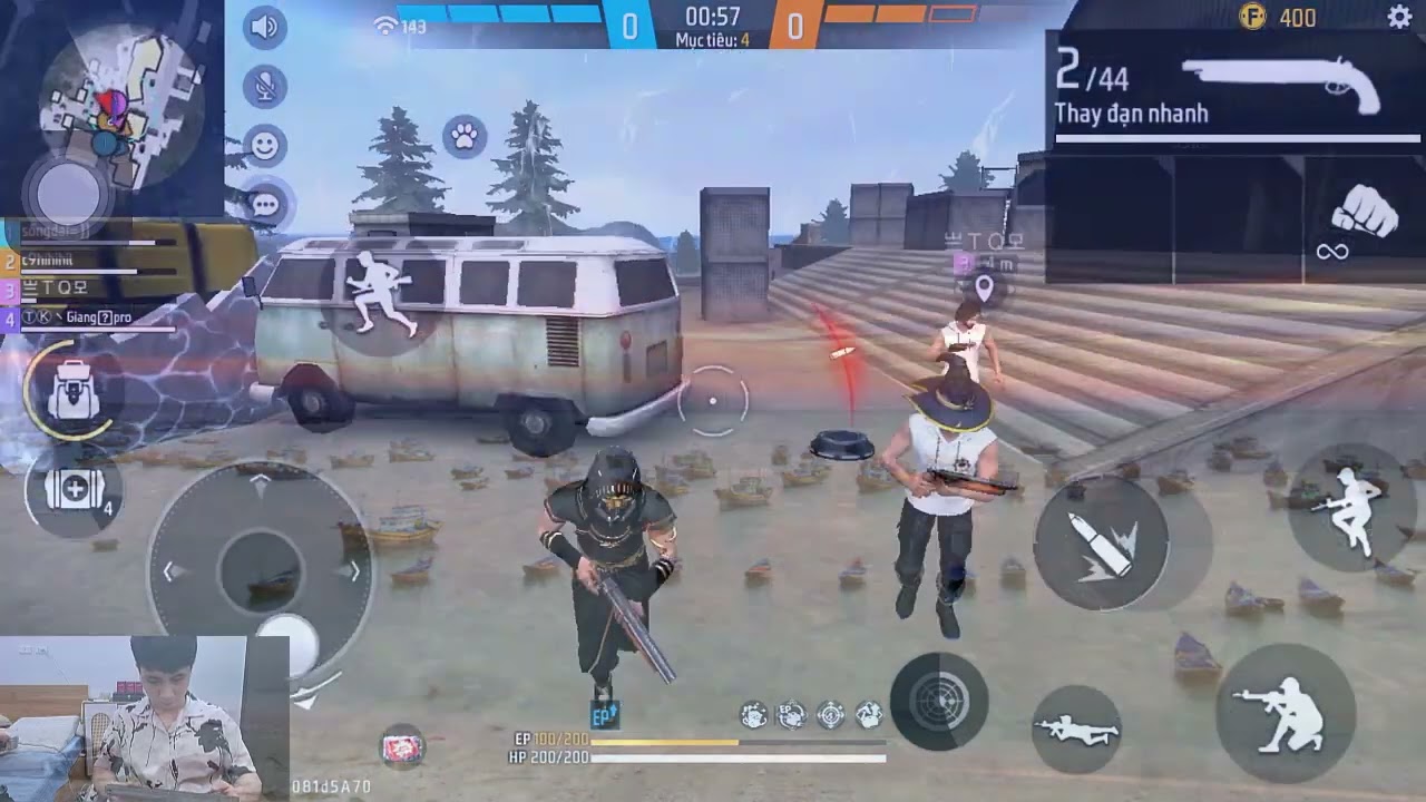 Free fire trai nghiệm đồ of chơi moi