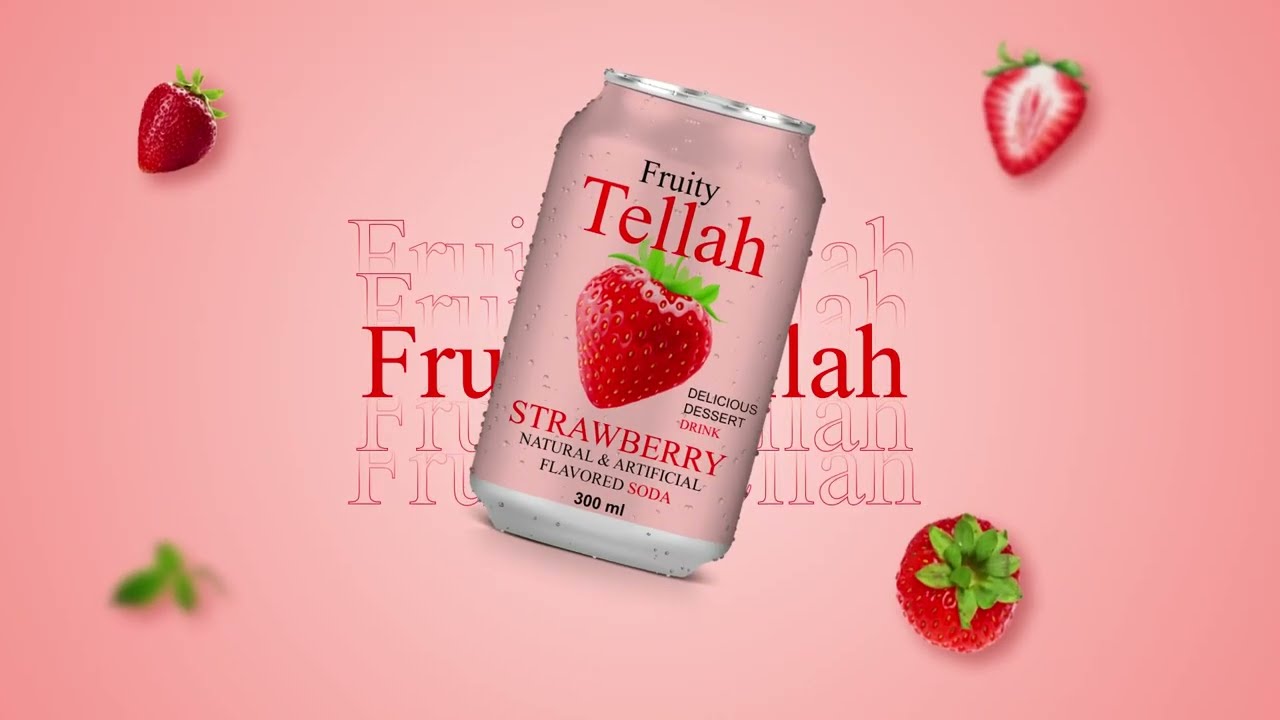 After Effects New Feature 2025 | Soda Product Animation