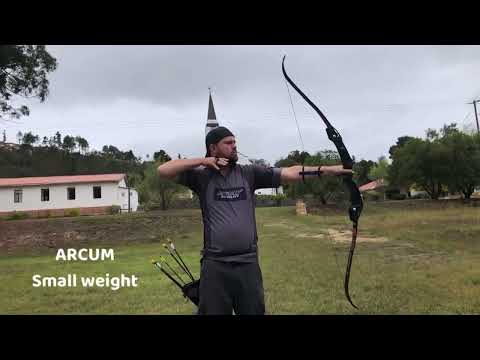 Gray Arcum Barebow Shot Reaction