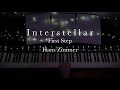 First Step - Hans Zimmer (Interstellar) | Piano cover + Sheet Music