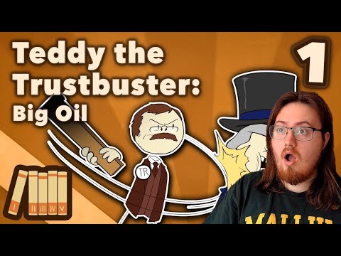 History Student Reacts to Teddy Roosevelt the Trustbuster #1: Big Oil by Extra History