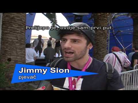 Jimmy Sion Interview about "Dance Tonight" song in Montenegro