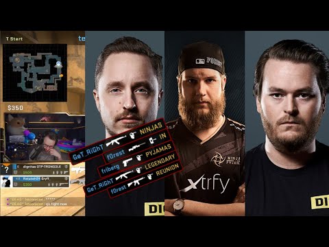 GeT_RiGhT not in shape ft. f0rest, friberg | Old Ninjas in Pyjamas Reunion | Legendary 87-0