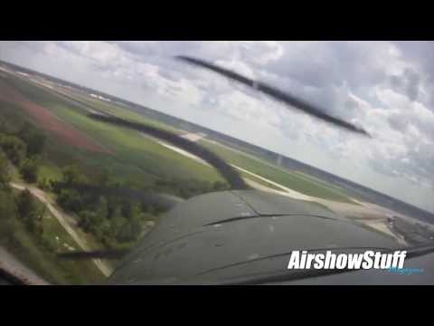 RideAlong! P-51 Mustang Aerobatic Tailchase with an F4U Corsair - Thunder Over Michigan 2013