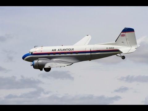 GIANT 1/5 SCALE RC DOUGLAS DAKOTA DC3 AIRLINER - ONBOARD CAMERAS - LMA ROUGHAM MODEL AIRSHOW - 2015
