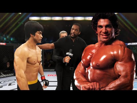 UFC 4 | Bruce Lee vs. Lou Ferrigno bogybuilder (EA Sports UFC 4)
