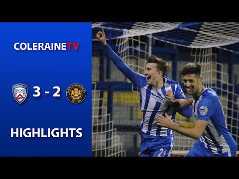 HIGHLIGHTS | Coleraine FC 3-2 Carrick Rangers | 23rd November 2019