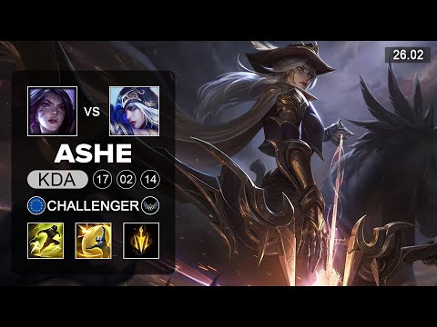 Ashe vs Kai'Sa ADC - EUW Challenger - Patch 26.02 Season 16