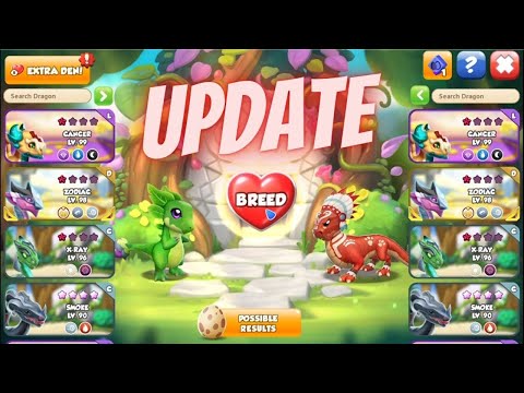BREEDING DEN NEW UPDATE | DRAGON MANIA LEGENDS