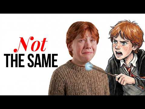 Why Movie Ron RUINED Book Ron Weasley