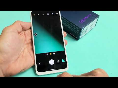 How to Turn Camera Shutter Click Sound ON/OFF on Motorola One Fusion Phone