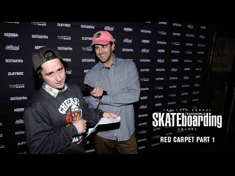 17th Annual TWS Awards, Red Carpet Part 1 - TransWorld SKATEboarding