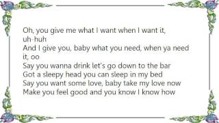 Etta James - You Give Me What I Want Lyrics