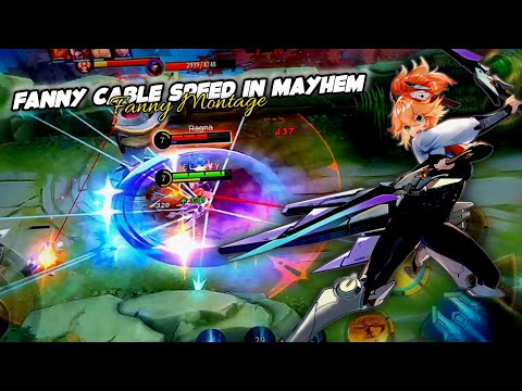 MOST CRAZY AND FASTEST FANNY CABLE IN MAYHEM!! REDMI 10 - AGGRESSIVE FREESTYLE KILL MONTAGE - MLBB