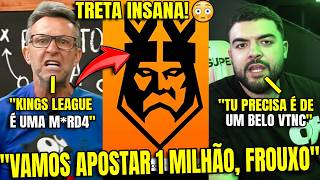 🚨CRAQUE NETO DETONA KINGS LEAGUE: