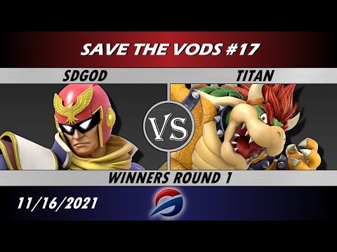 STV #17 - sdgod (Captain Falcon) vs Titan (Bowser) Winners Round 1 - Smash Ultimate