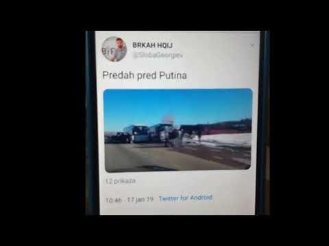 Slobodan Georgiev pljuje Srbe - 17.01.2019.