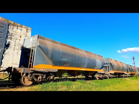 [4K] Tren vacio de NCA con destino a General Deheza pasando por Marcos Juárez!!!!!!