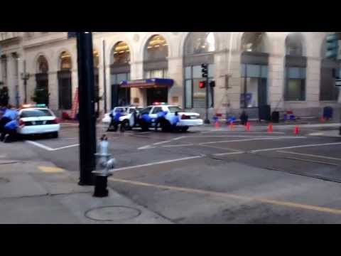 American Heist (2014) Police Shootout