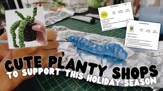 plant shops to buy from this christmas / discover new plants with me!