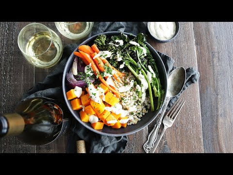 Veggie and Farro Bowl