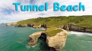 preview picture of video 'Tunnel Beach Drone Flight'