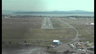 preview picture of video 'Landing Rwy 09 @ Victoria Intl HD'