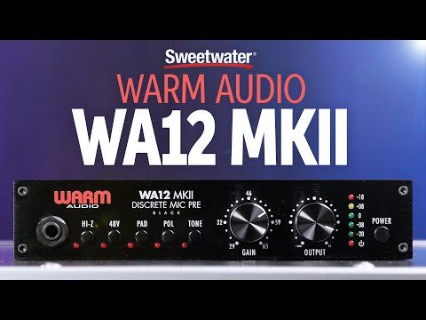 Warm Audio WA12 MKII Microphone Preamp 2016 - Present - Orange image 3