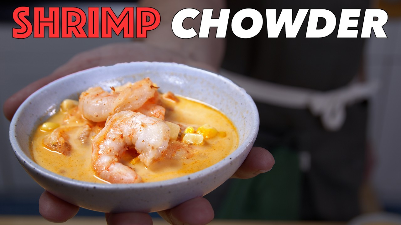 Smoky Discount Shrimp Chowder is a Cold-Weather Game Changer!