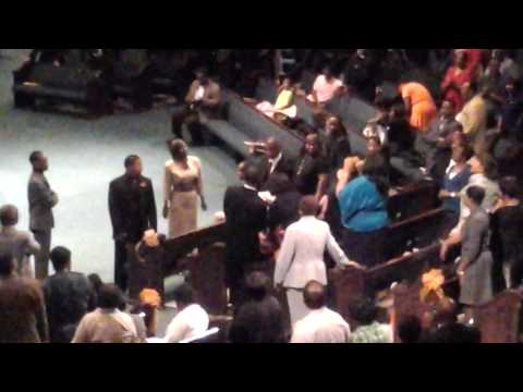 Tiffany Mosley singing @ Chip's Appreciation - TOTAL PRAISE it ain't over until she says AMEN!!!!