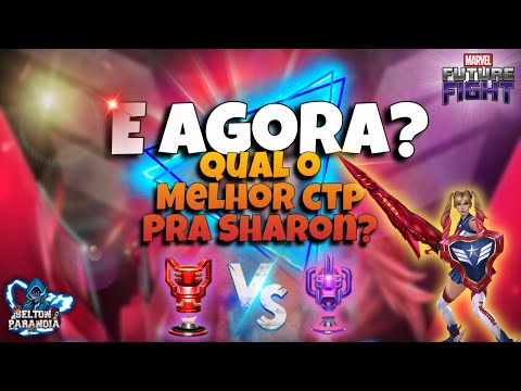 TESTES COM SHARON NA BAX (CTPE VS CTPR) - MARVEL FUTURE FIGHT