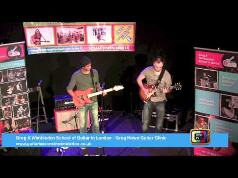 Greg Howe and Tom Quayle Jam at Wimbledon School of Guitar Event 24.03.2013