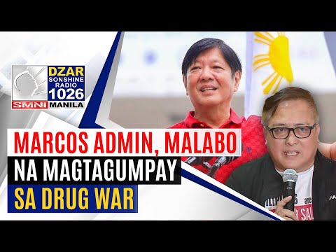 #SonshineNewsBlast: Marcos admin, malabong magtagumpay sa drug war- ACCERT anti crime group