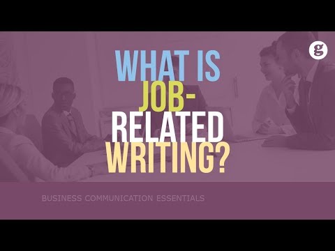 What is Job Related Writing