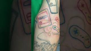 snes or super Famicom tattoo