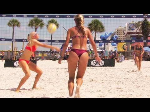 BEACH VOLLEYBALL | Women's Amateur Divisions | Game 1 | Clearwater Beach FL 2019 Video