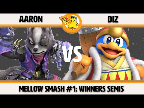 Mellow Mushroom SSBU #1 - Aaron (Wolf) vs Diz (Dedede) Smash Ultimate Winners Semis
