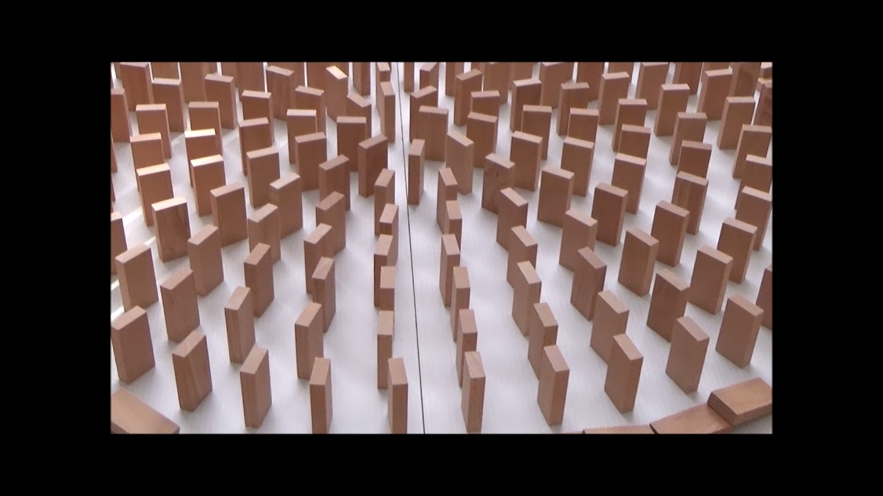 白木ブナのドミノセット（ポプリの森オリジナル）