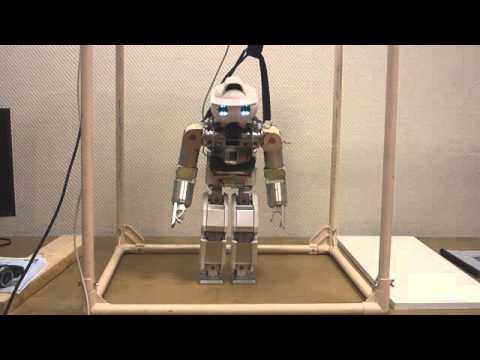 A hybrid kinematic/dynamic control architecture for humanoid robots