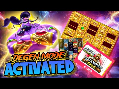 Thumbnail for video: HUGE Super Degen Slots Session with Jimbo!