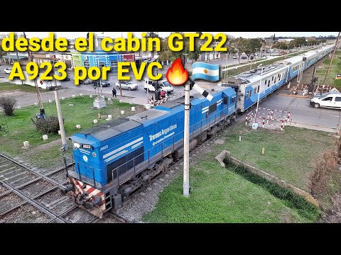 ⚠️🇦🇷💪A923 por Empalme Villa Constitución🔥 #trenesargentinos#railway#emd#diesel#passenger