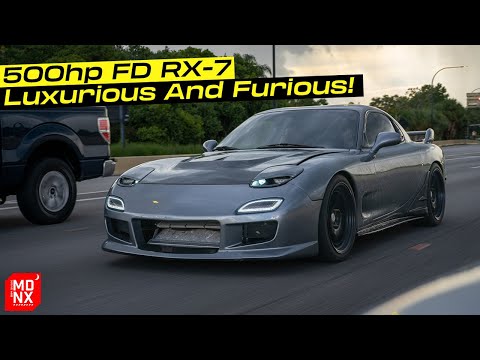 A 500hp Rotary Powered Space Ship! - Dylan Dana's FD RX-7