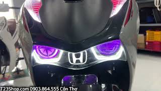 SH 160 Độ Bi Kenzo S700 Pro Mắt Xoay T23Shop Cần Thơ