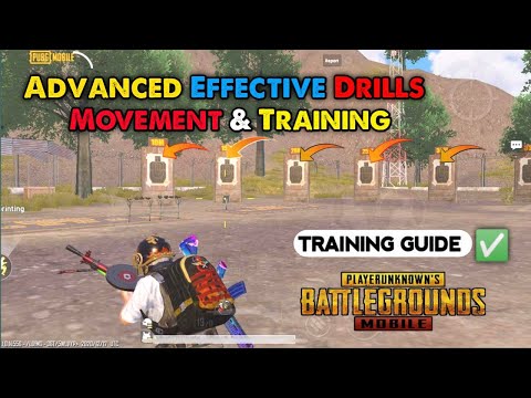 (ENG SUB) LEARN TOP 5 ADVANCE DRILLS That will IMPROVE YOUR Reflexe,Aim & Close Combat | PUBG MOBILE