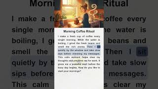 Morning Coffee Ritual